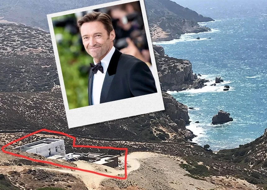Hugh Jackman: Χτίζει πολυτελή βίλα στην Αντίπαρο! (εικόνες)